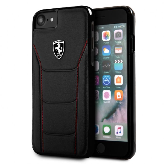 Чехол-накладка Ferrari 488 Hard для Apple iPhone 8/7/6/6s Черный (IP4421023004)