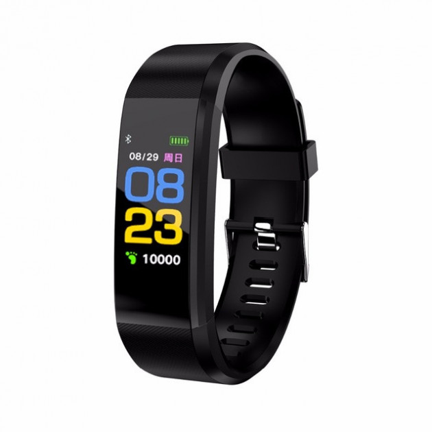 Фитнес браслет 115 plus smart bracelet Черный (2190212345)