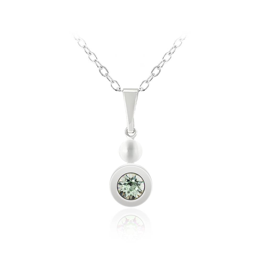 Кулон KOBI Tora з круглим каменем Swarovski 4 мм (7430-2677-24-32)