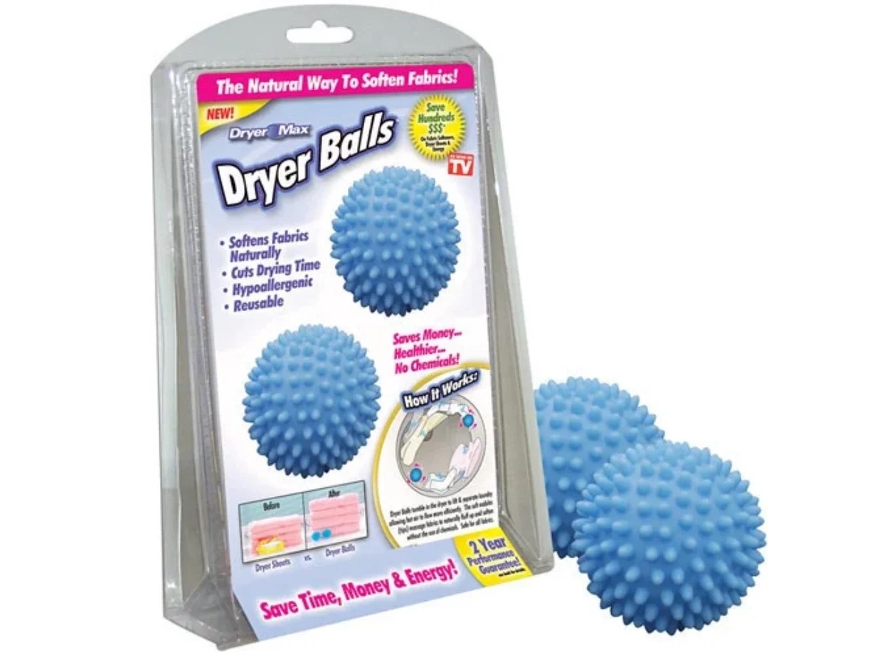 Кульки для прання білизни Dryer Balls 2 шт 96-9325404