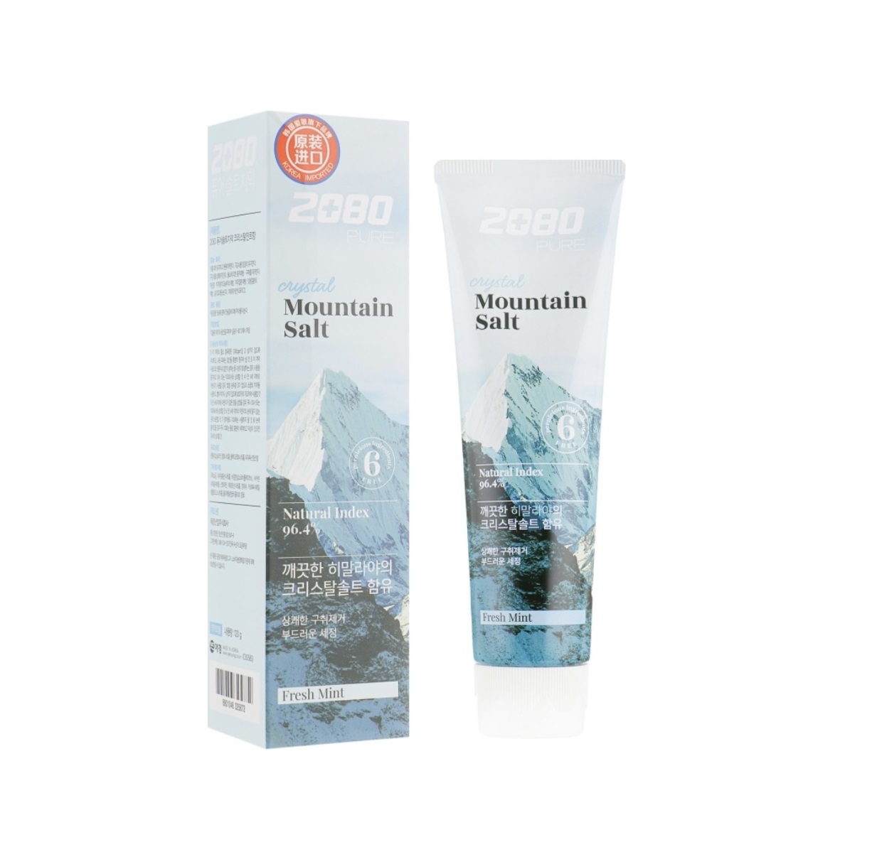 Зубна паста з гімалайською сіллю Dental Clinic 2080 Pure Mountain Salt Crystal Fresh Mint 120 г (8801046311516)
