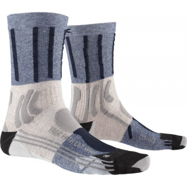 Шкарпетки X-Socks Trek Path Ultra LT Women 35-36 Білий/Синій (1068-XS-TS14S19W 35-36 W0)