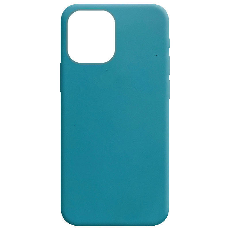 Силіконовий Чохол Candy для Apple iPhone 12 Pro Max (6.7) (Синій / Powder Blue) 1062374