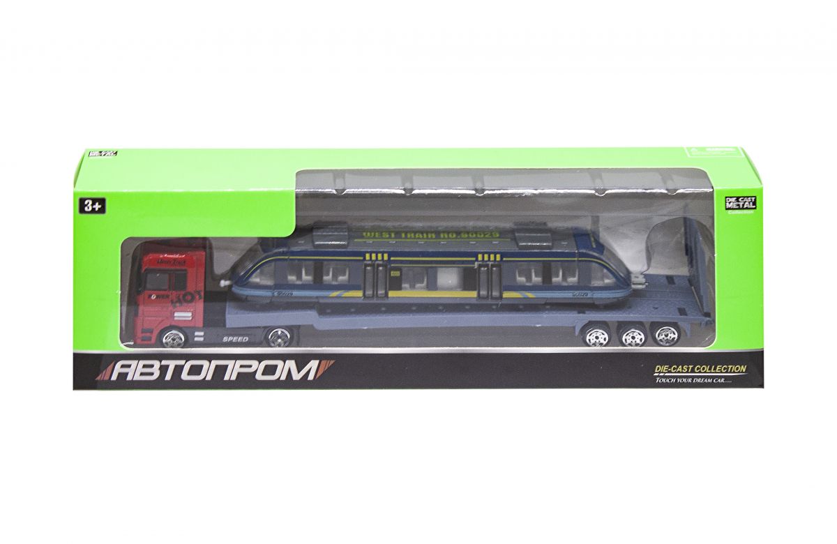 Вагон-метро із серії Автопром синій (7875)