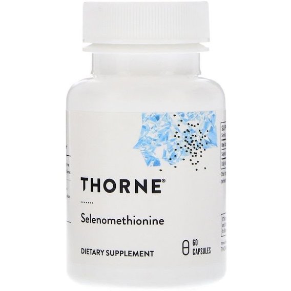 Комплекс Селен и Молибден Thorne Research Selenomethionine 60 Caps