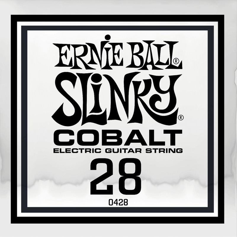 Струна Ernie Ball P10428 Slinky Cobalt Electric Guitar Single String .028