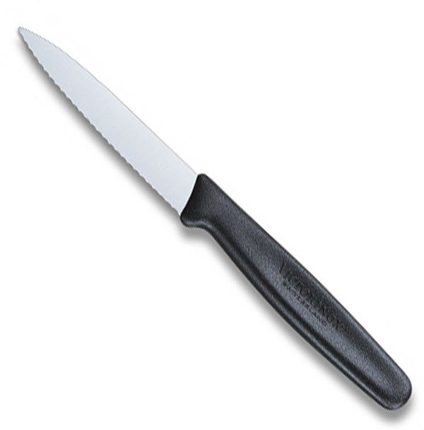 Кухонный нож Victorinox 80 мм Черный (5.0633)