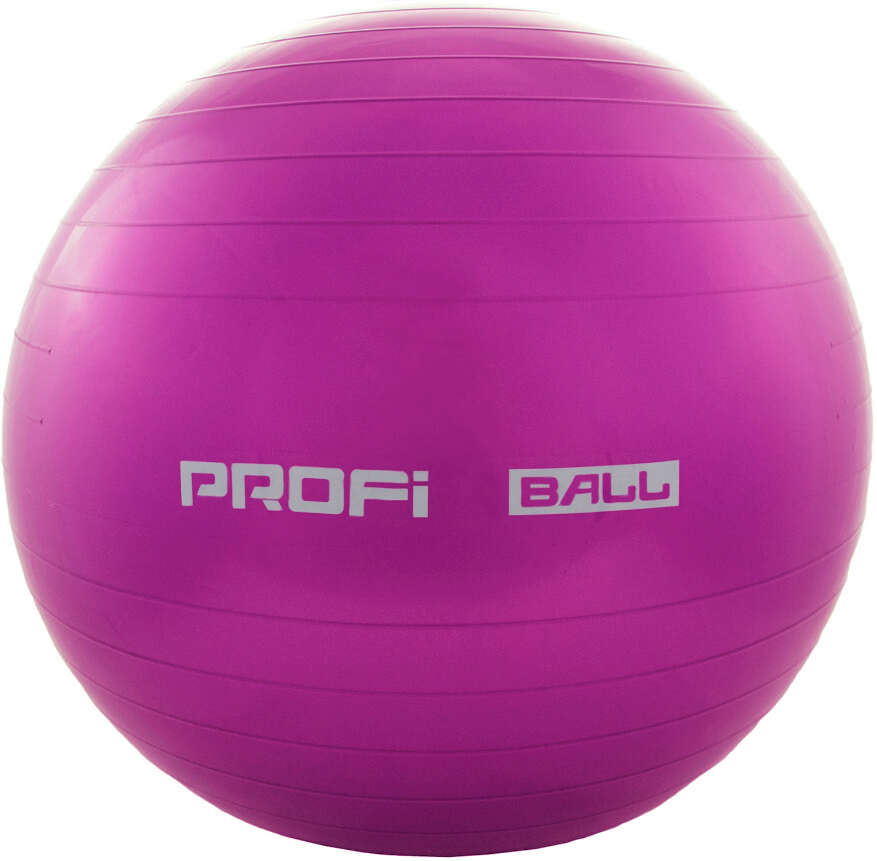 Фітбол м'яч для фітнесу Profiball MS 1540 65 см фіолетовий