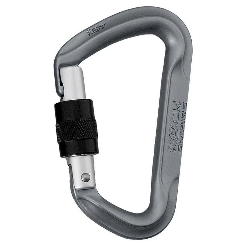 Карабин Rock Empire Carabiner Racer S Grey (1053-ZRC047.000+0000D0013)