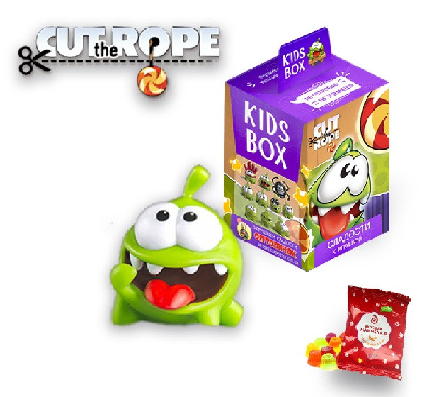 Sweet Box Ам ням KIDS BOX колекційна фігурка в коробочці з мармеладом