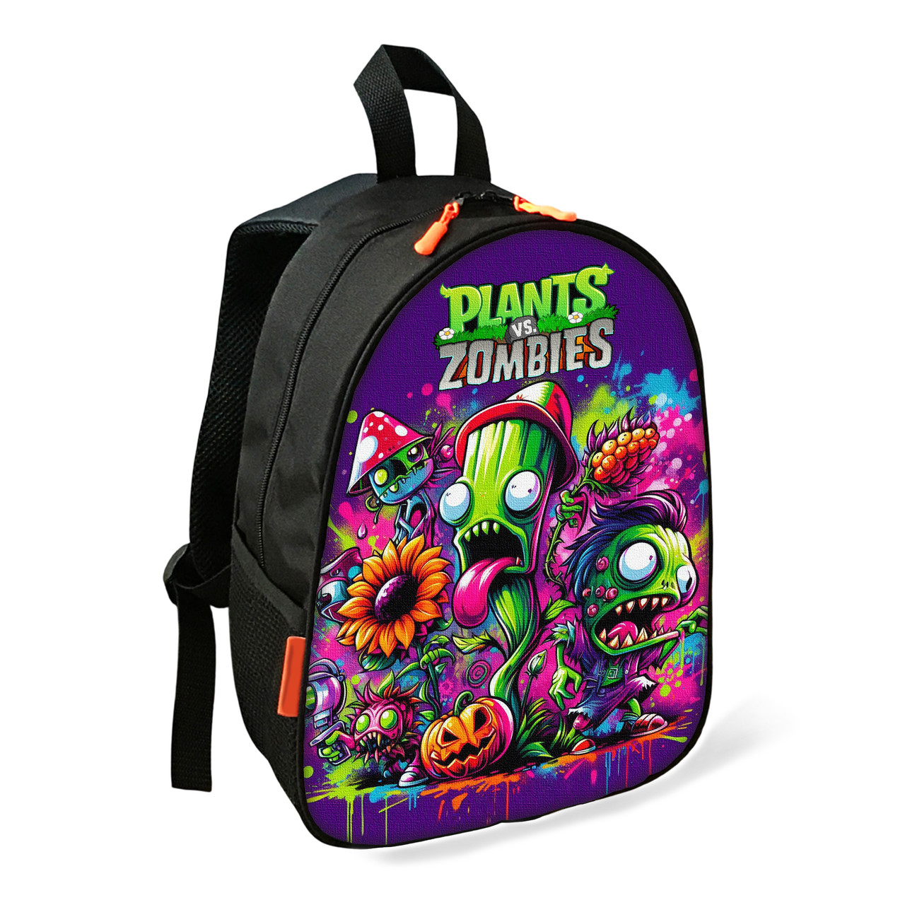 Дитячий рюкзак Plants vs. Zombies 34х27х13 см, водонепроникний, багатокольоровий