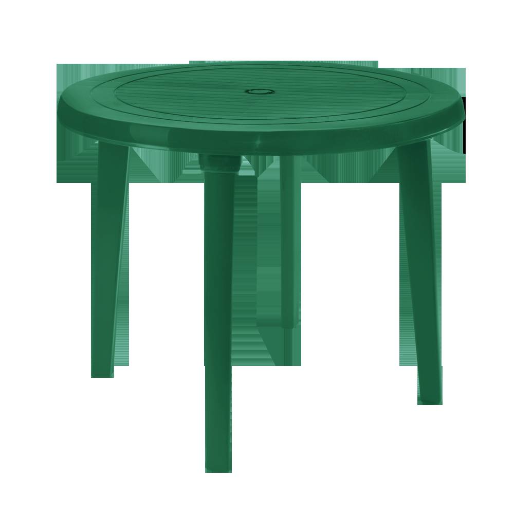 Стол круглый 90 см Зеленый (18-100011-7)
