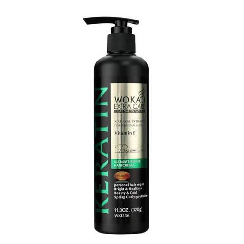 Крем для волос Wokali Keratin Hair Cream Ultimate Repair 320 мл