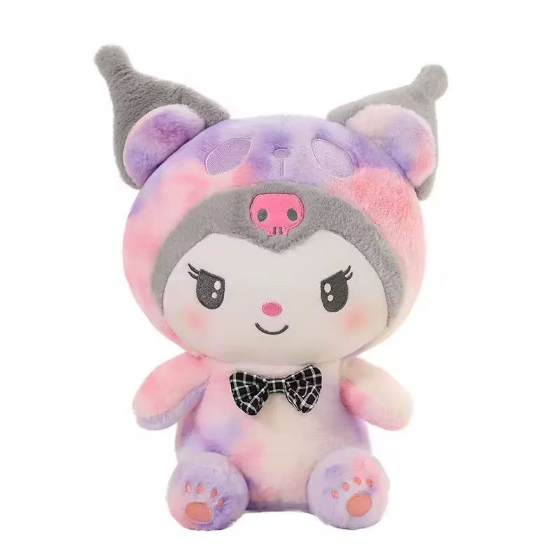 Мягкая игрушка плюшевая Hello Kitty из аниме Куроми с бабочкой 45 см Разноцветный (999)
