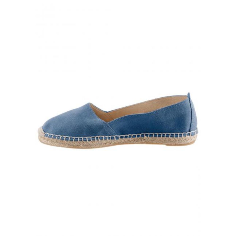 Еспадрильї Eddie Bauer Womens Leather Espadrilles 40 Синій (7724433BL)
