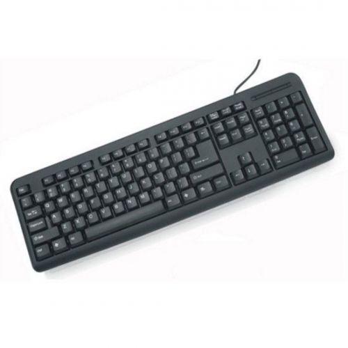 Провідна клавіатура USB UKC K107 440 x 136 x 20 мм Чорний