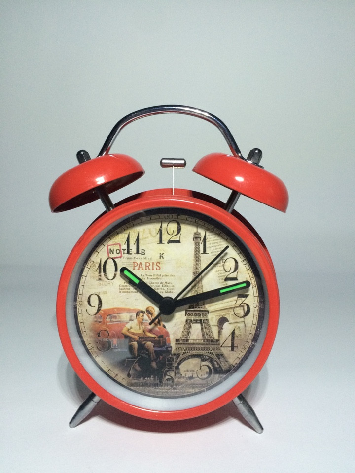 Настольные часы с будильником Luminova SK17344 Harli Love