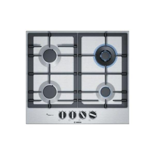 Варильна поверхня газова Bosch PCP 615 M 90 E Нержавіюча сталь (F00149668)