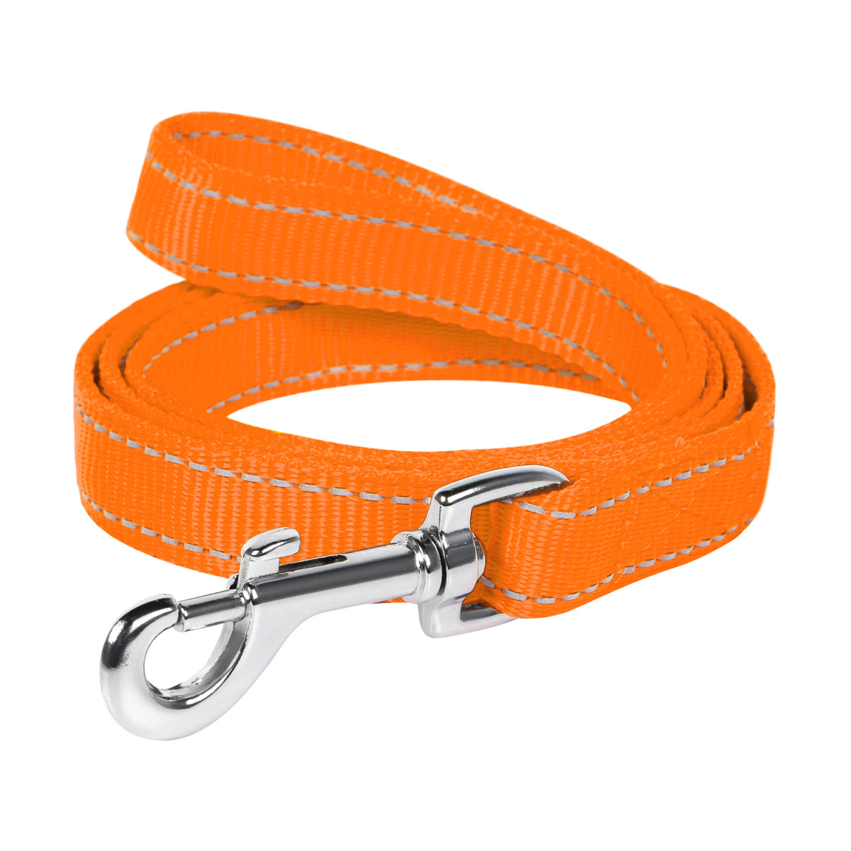 Поводок Collar Dog Extreme нейлоновый двойной 122 см 14 мм Оранжевый (Collar43004) (16743)