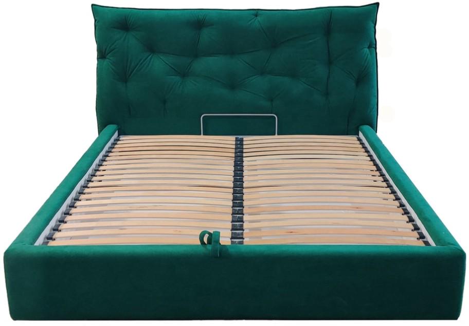 Ліжко двоспальне BNB Mayflower Comfort 160 x 200 см Simple Зелений