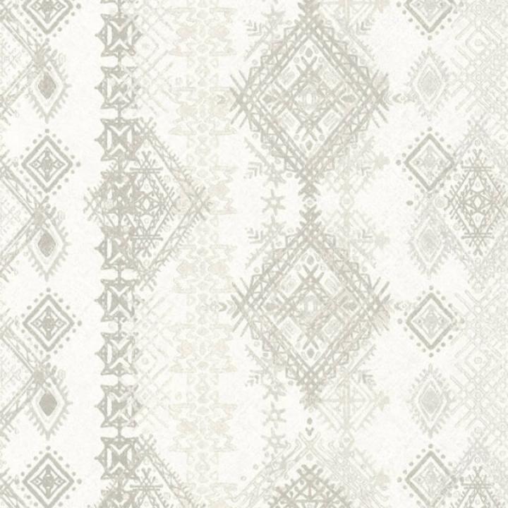 Флізелінові шпалери A.S.creation Boho Love Сіро-білий (36466-3)