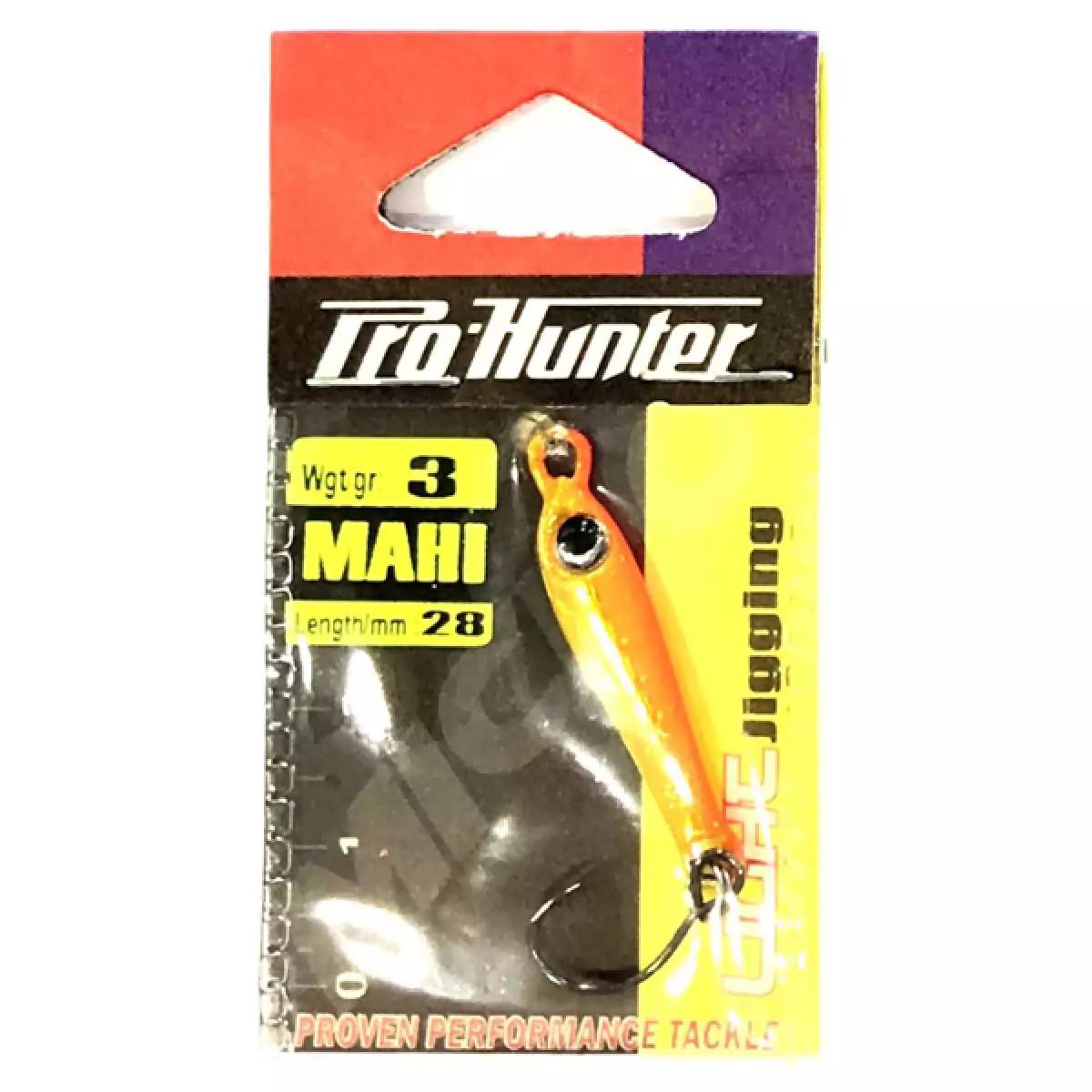 Пилькер Prohunter Mahi with single hook 3g Желтый (1013-9637.00.86)