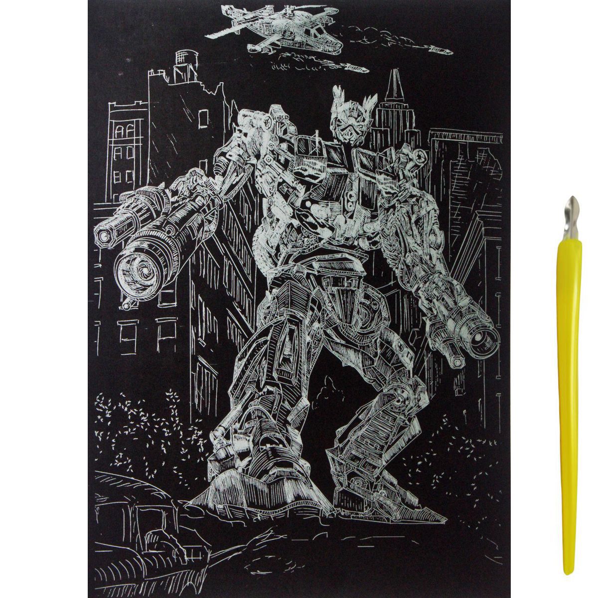 Гравюра Gold Metallic Транформер А4 Эконом Danko toys (ГрА4)