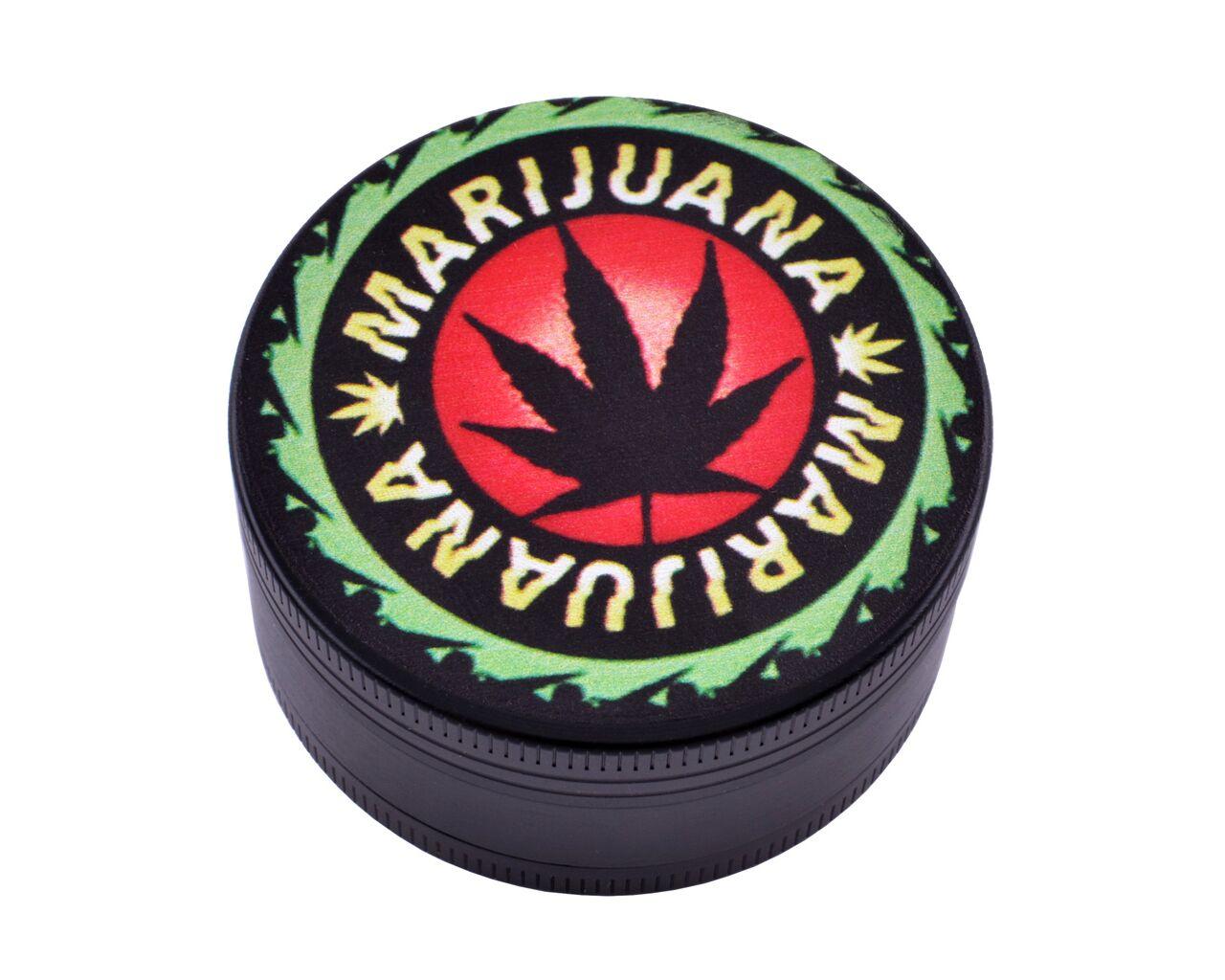 Гриндер для подрібнення тютюну LIGHTER HL-050 Black MARIJUANA HL-050-3A 1 (do239-hbr)