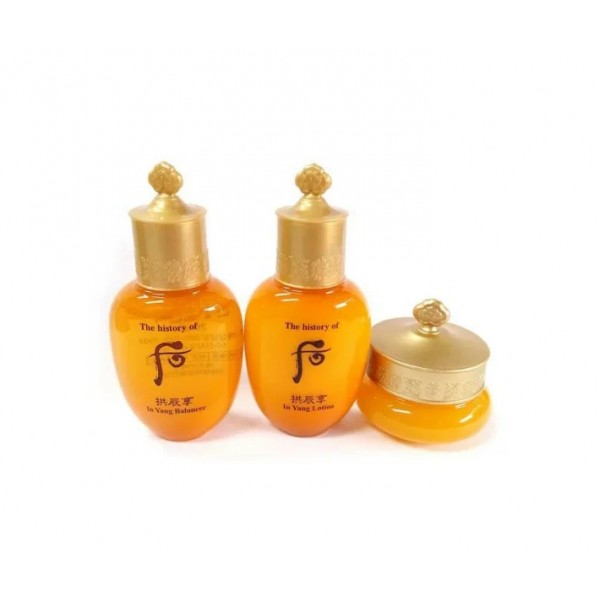 Набір мініатюр для відновлення шкіри обличчя The History of Whoo Gongjinhyang Special Gift Set 3 предмета