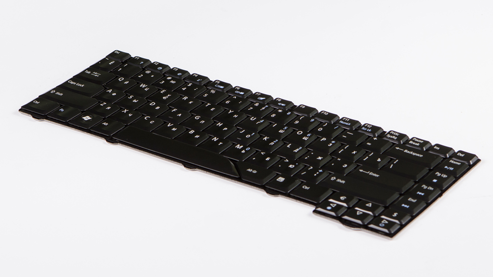 Клавиатура для ноутбука Acer eMachines E510 Original Rus Глянцевая (A664)