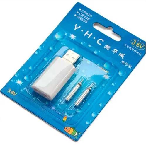 2шт Аккумулятор CR425 3В + USB зарядное устройство на 2 канала, зарядка