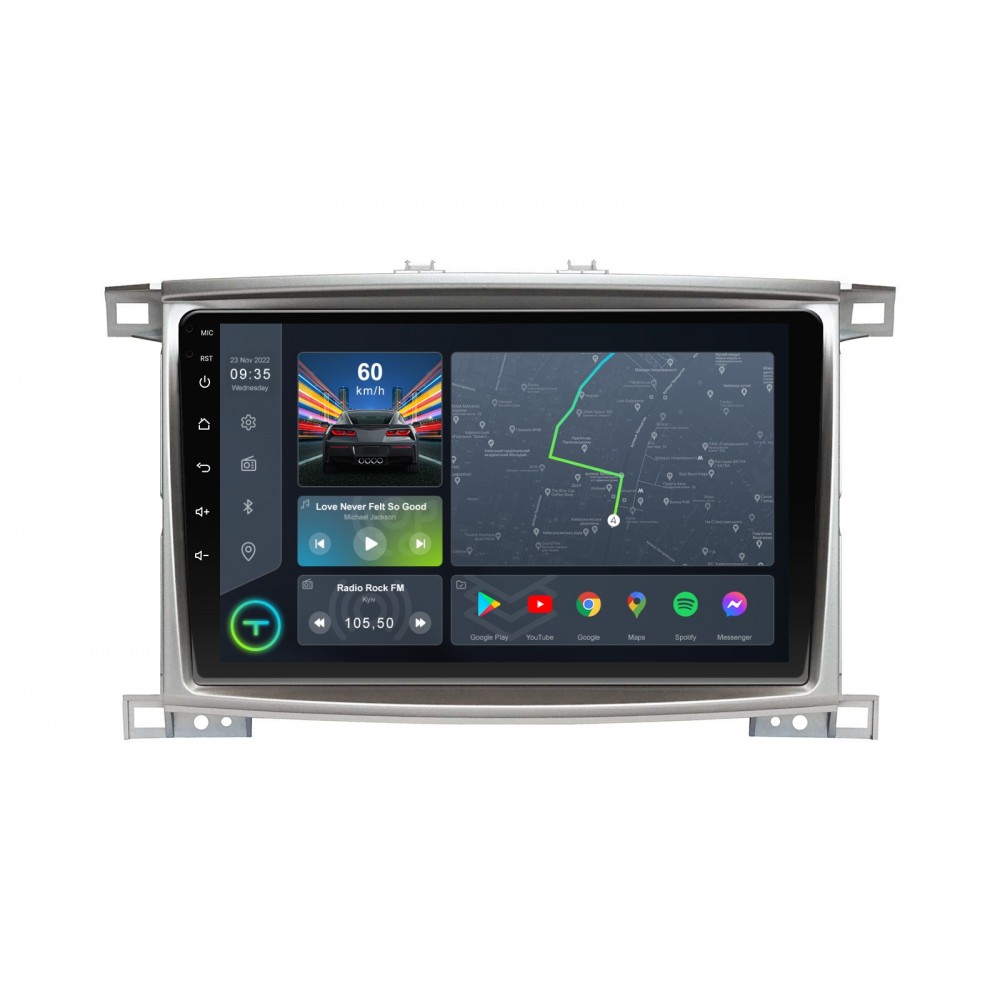 Штатная магнитола Torssen Toyota LC100 F10232 4G Carplay DSP