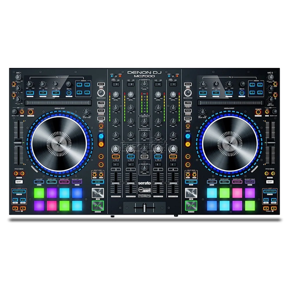 DJ-контролер DENON MC7000 Black (DP00846)