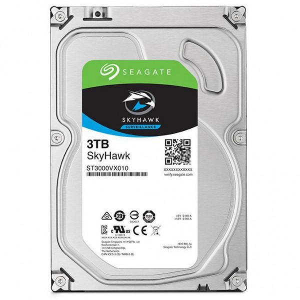 Жорсткий диск Seagate SkyHawk HDD 3TB 5400rpm 256MB ST3000VX009 3.5 SATAIII (F00172387)