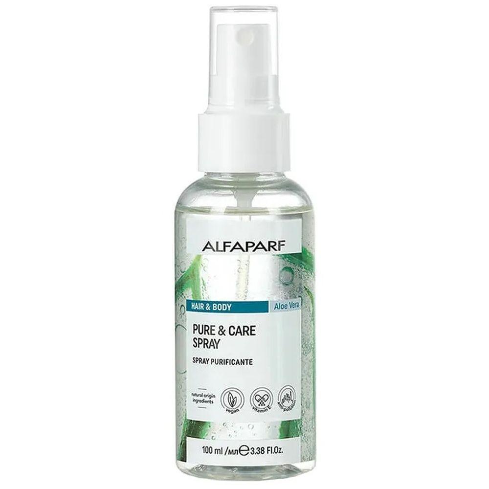 Очищувальний спрей для волосся й тіла Alfaparf Pure  Care Spray Hair  Body 100 мл (8022297131399)