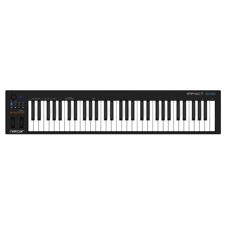 MIDI-клавіатура Nektar Impact GX61 Black (DP08261)