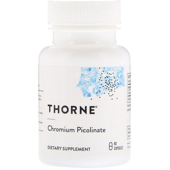 Микроэлемент Хром Thorne Research Chromium Picolinate 60 Caps