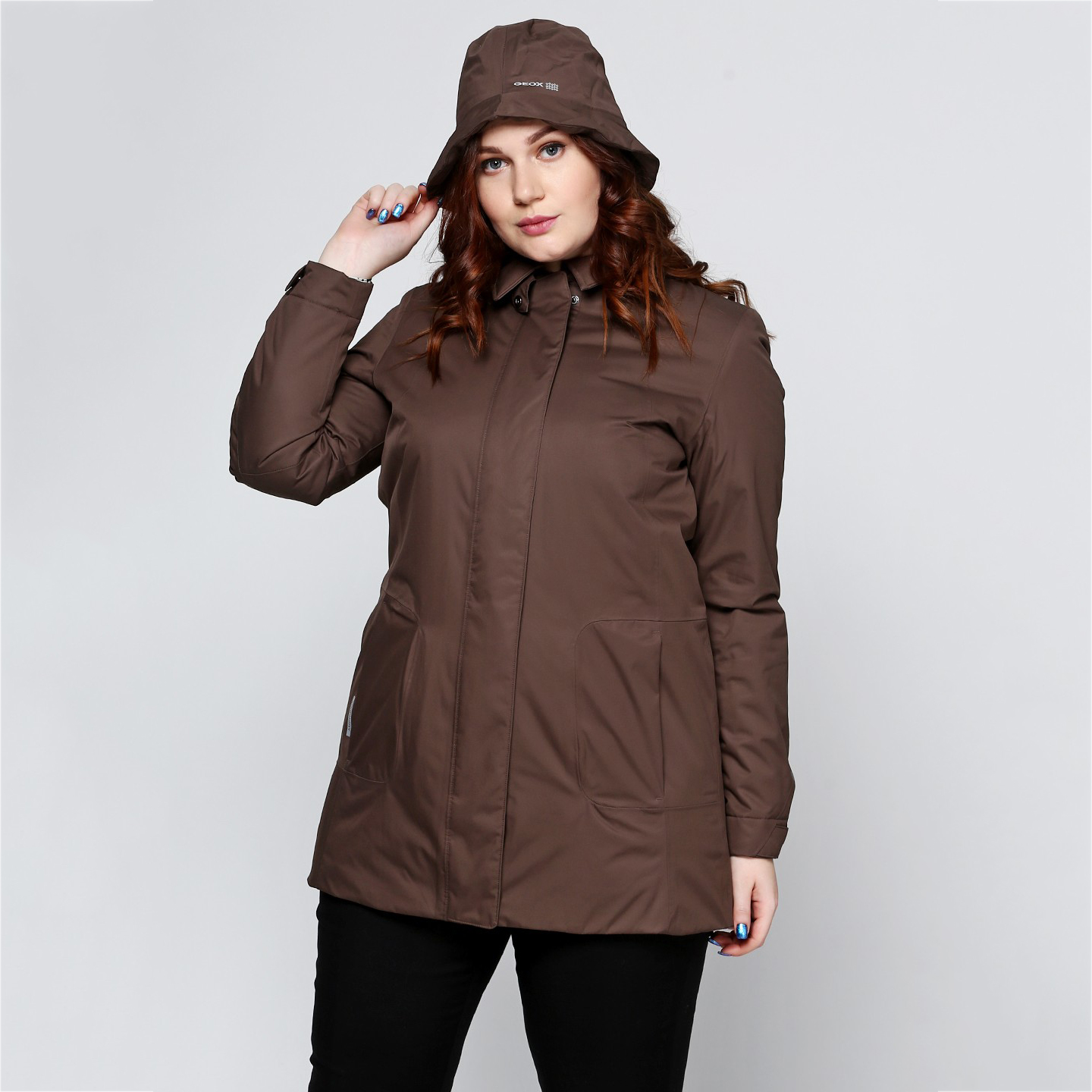 Куртка Geox W5421C COFFEE BEAN 44 Коричневий (W5421CCB)