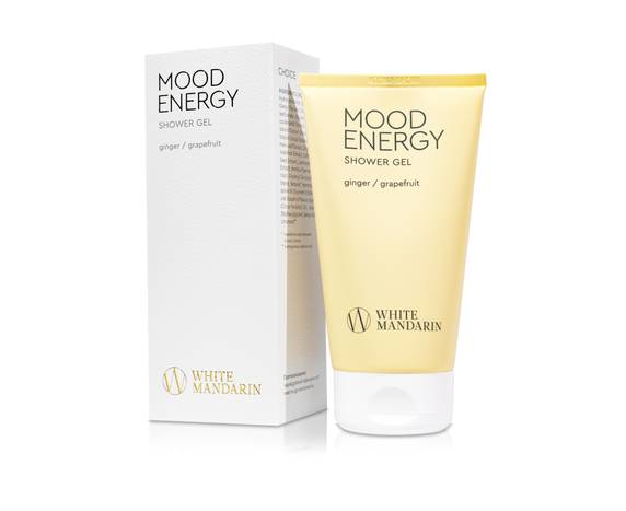 Гель для душу натуральний White Mandarin Shower Gel Mood Energy 150 мл