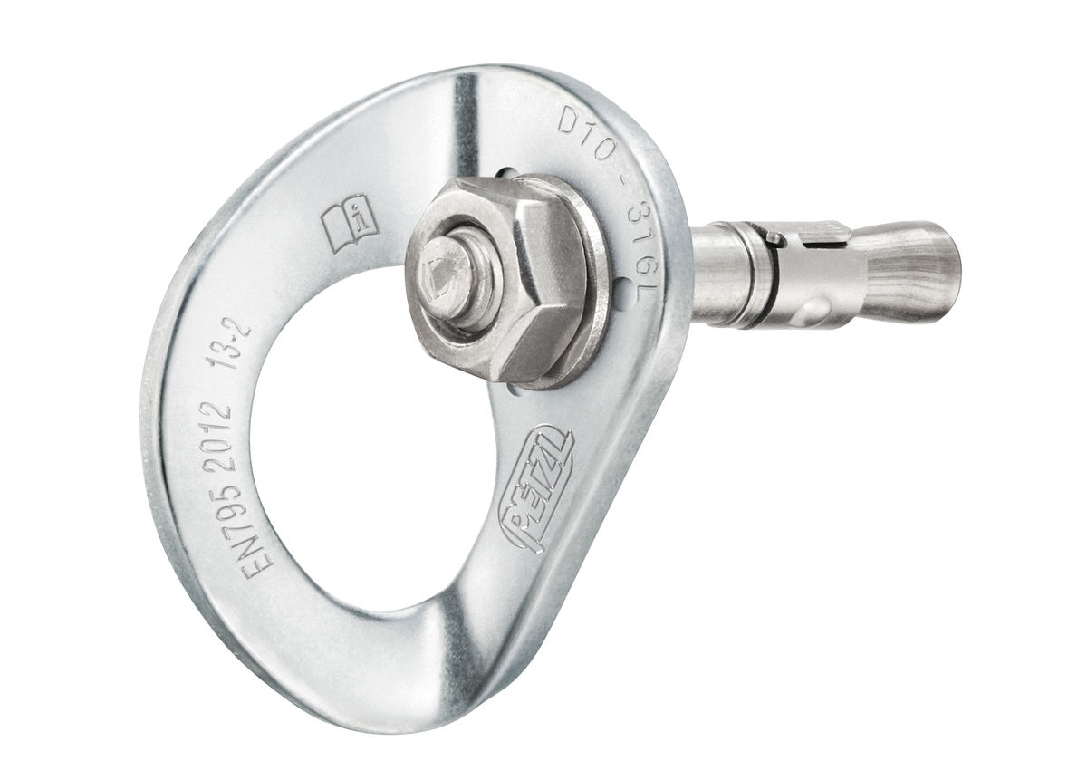 Шлямбурное ухо+болт Petzl Coeur Bolt Stainless 10 Grey (1052-P36BS 10)