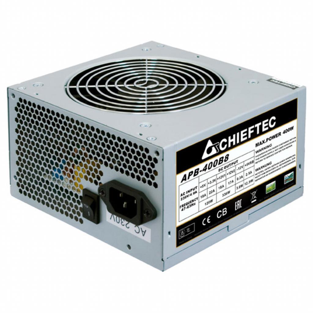 Блок живлення Chieftec 400W (APB-400B8) (F00143726)
