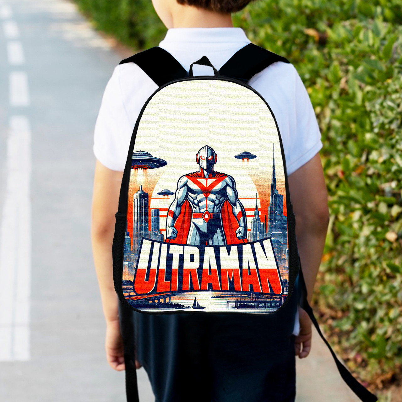 Дитячий рюкзак Ultraman 12 л, водонепроникний, 34х27х13 см