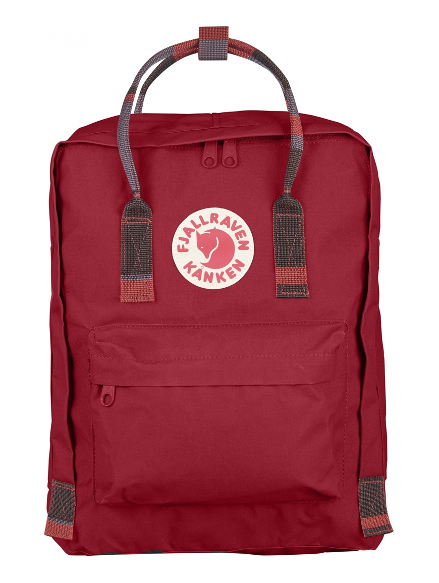 Рюкзак Fjallraven Kanken Deep Red/Random Blocked (1004-23510.325-915)