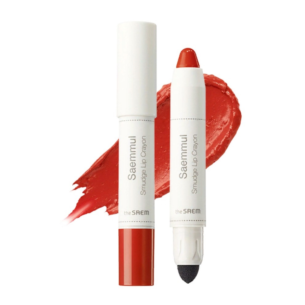 Помада-олівець для губ The Saem Saemmul Smudge Lip Crayon OR02 3,5 г 8806164135440