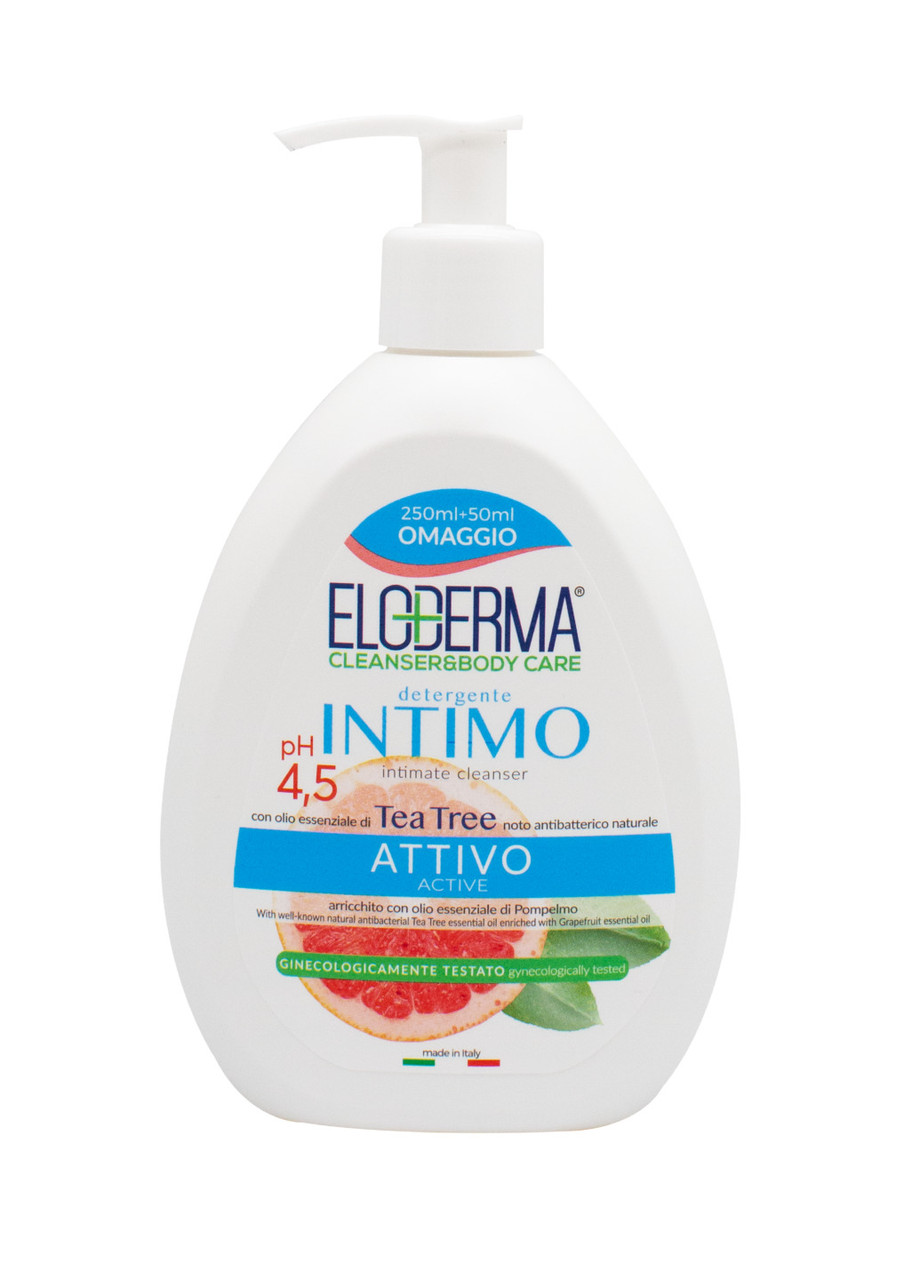 Крем-мыло для интимной гигиены Eloderma Active 300 мл