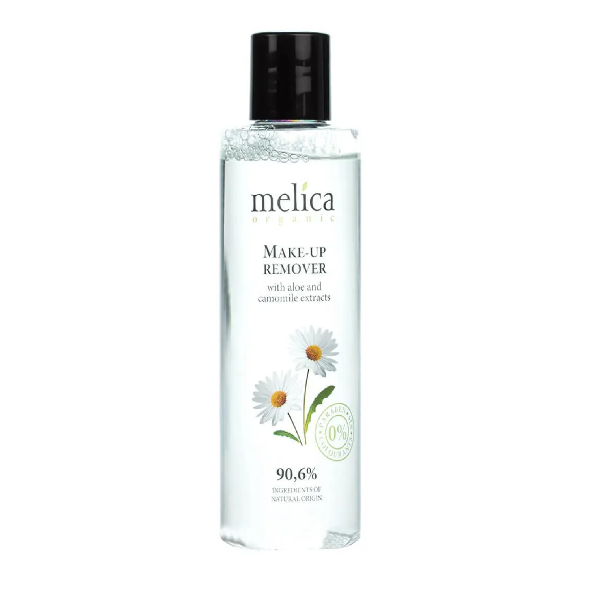 Средство для снятия макияжа с экстрактом алоэ и ромашки Melica Organic 200 мл