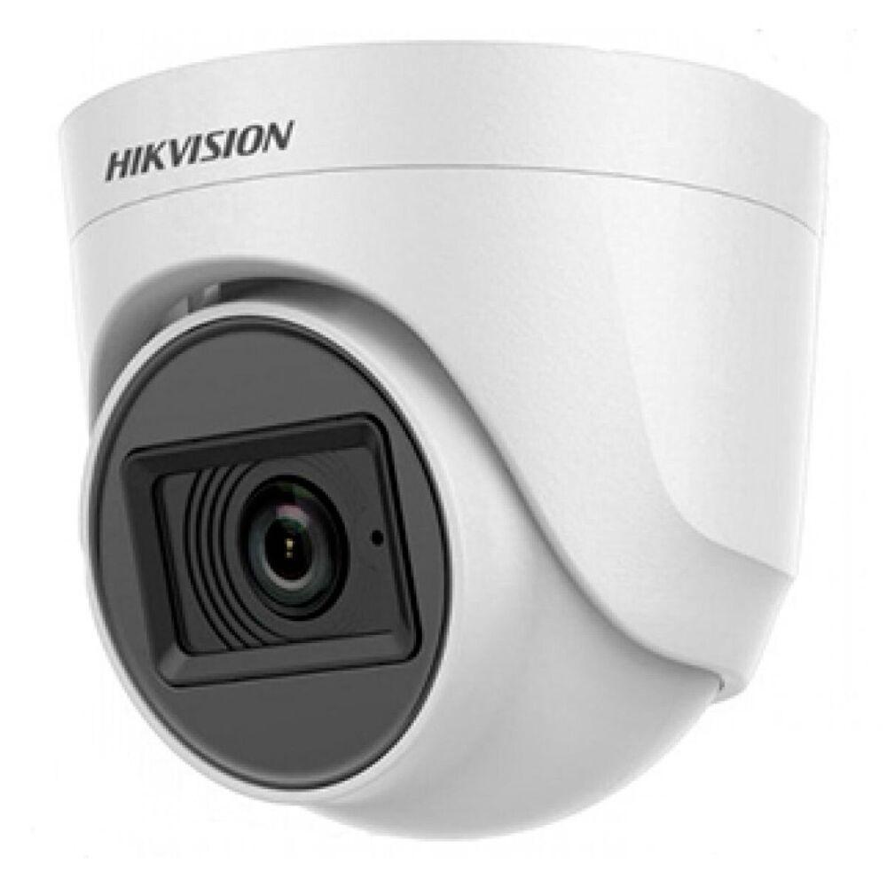 2 Мп Turbo HD відеокамера Hikvision із вбудованим мікрофоном DS-2CE76D0T-ITPFS (2.8 мм)