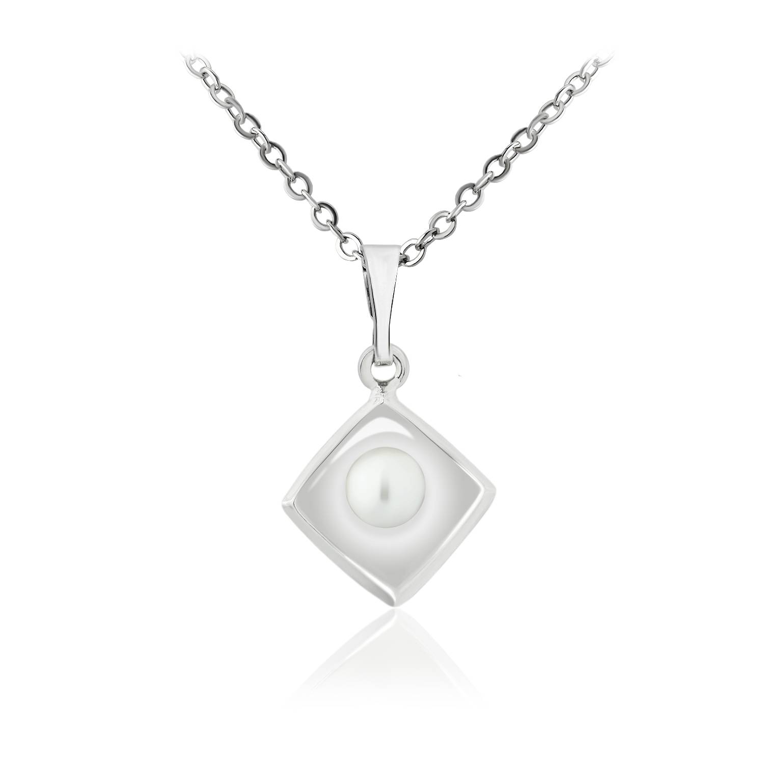 Підвіс з ланцюжком KOBI Vera з перлами Swarovski Ø 4 мм (7430-3960-02-32)