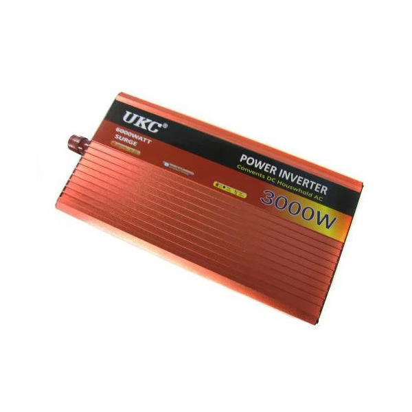 Инвертор преобразователь авто UKC AR 3000W 12V-220V