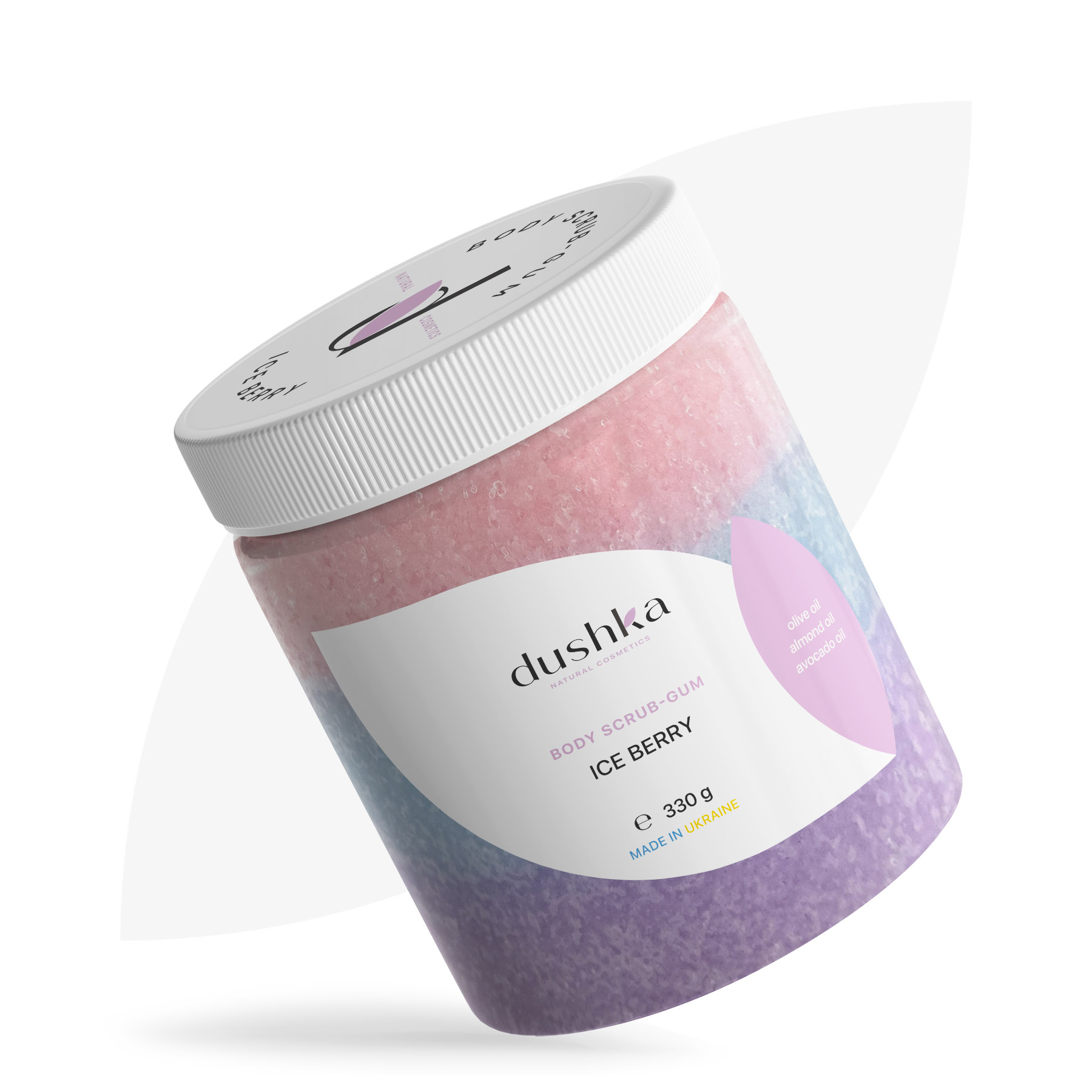 Скраб-жвачка для тела Ice Berry Dushka 200 мл